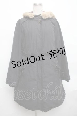 画像: axes femme / COAT 裏キルトモッズコート   S-24-10-09-048-AX-CO-UT-ZS