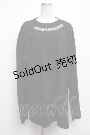 画像: KRY CLOTHING / 「KIMPA」ロングTシャツ  黒 S-24-10-11-052-EL-TS-HR-ZS