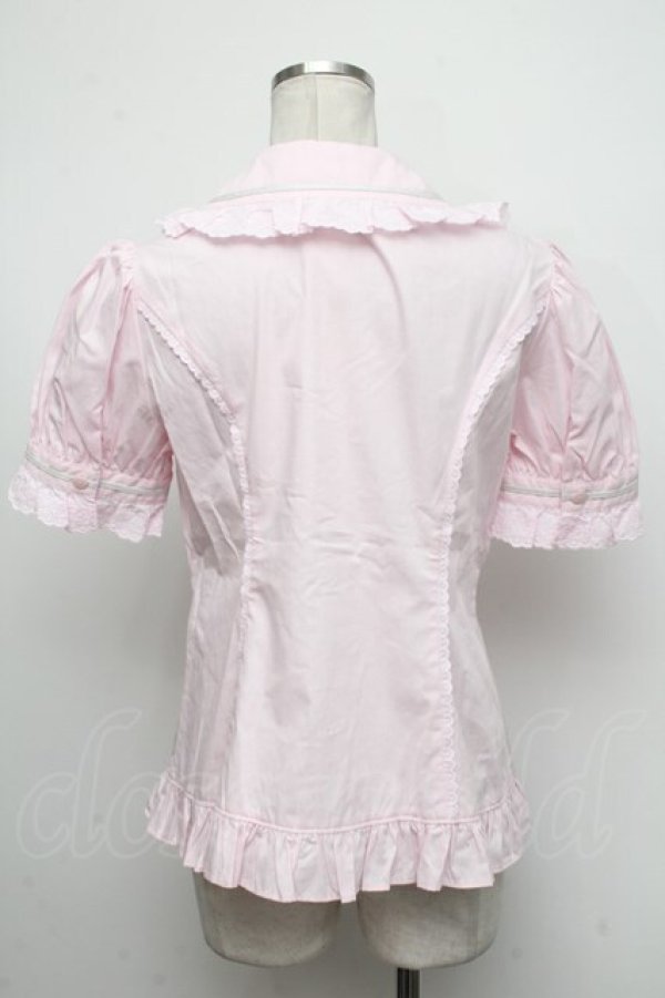 画像2: Angelic Pretty / ドーナツレースブラウス  ピンク S-24-10-15-010-AP-BL-HR-ZS (2)