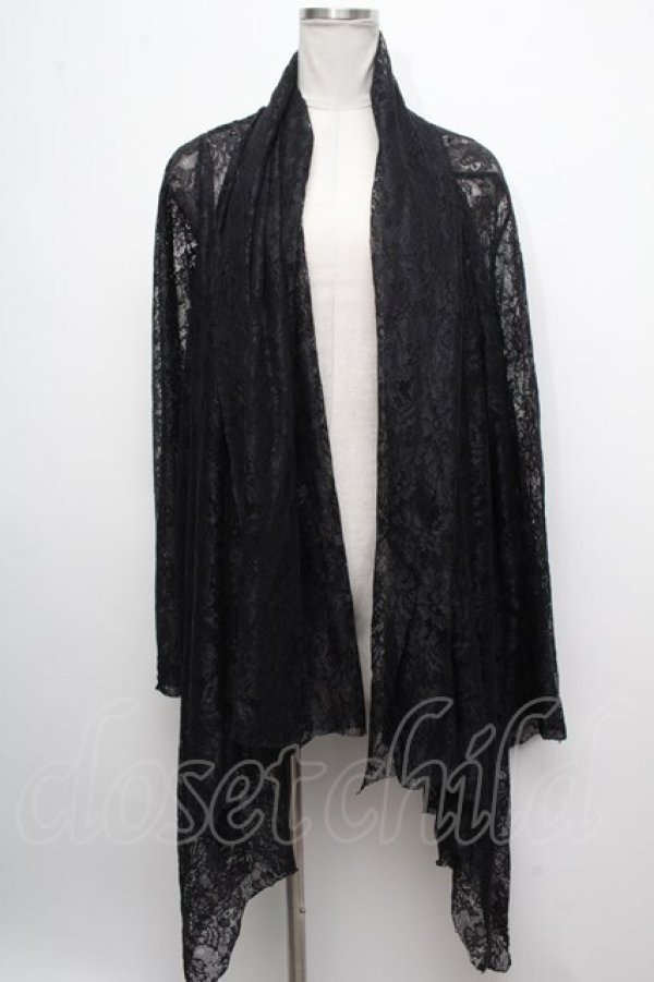 画像1: CIVARIZE / くろくもコラボレーストッパーカーディガン  黒 S-24-11-06-1020-GO-TO-AS-ZS (1)