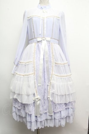 画像: Angelic Pretty / Elegant Lacyワンピース  ラベンダー S-24-11-06-1026-AP-OP-AS-ZS