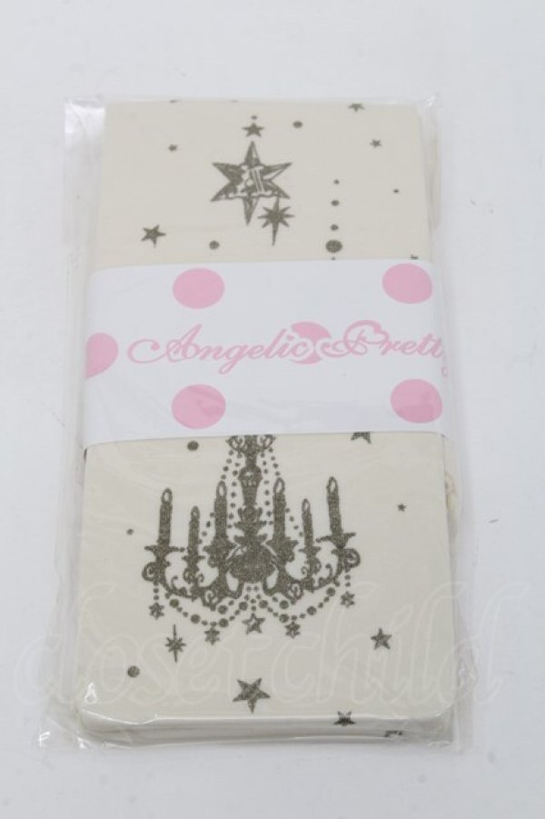 画像1: Angelic Pretty / Holy Lanternタイツ  オフ S-24-11-09-001-AP-AC-AS-ZS (1)