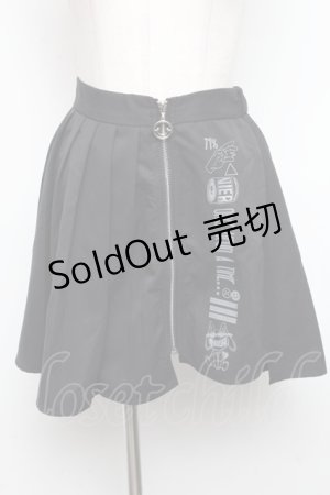 画像: NieR Clothing / プリーツスカート  黒 S-24-11-14-074-PU-SK-AS-ZS