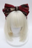 画像4: Angelic Pretty / Chocolate Rosetteジャンパースカート&カチューシャ  ワイン S-24-11-17-067-AP-OP-HR-ZS (4)