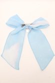 画像2: Angelic Pretty / Misty Skyリボンクリップ  サックス S-24-11-25-012-AP-AC-HR-ZS (2)