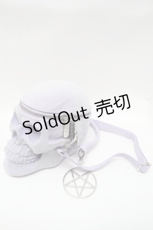 画像: KILLSTAR / Grave Digger Skull Handbag  パープル S-24-11-29-012-PU-BG-HR-ZS