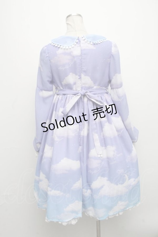 画像2: Angelic Pretty / Misty Sky Brilliant Colorワンピース  Aqua Symfony S-24-11-29-045-AP-OP-AS-ZS (2)