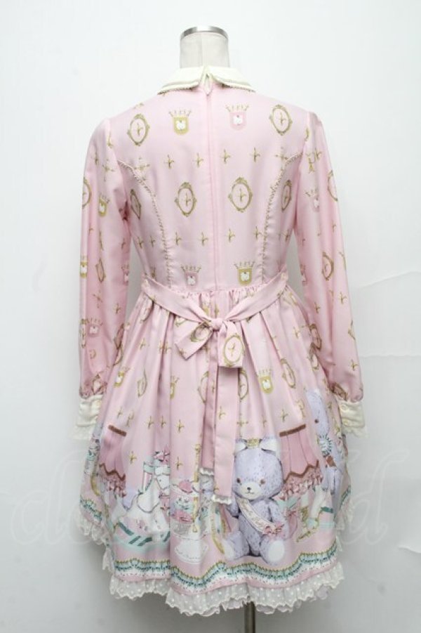 画像2: Angelic Pretty / Charlotte's Bearワンピース  ピンク S-24-12-08-051-AP-OP-AS-ZS (2)