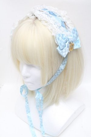 画像: BABY,THE STARS SHINE BRIGHT / Alice In Wonderlandヘッドドレス  サックス S-24-12-15-010-BA-AC-AS-ZS