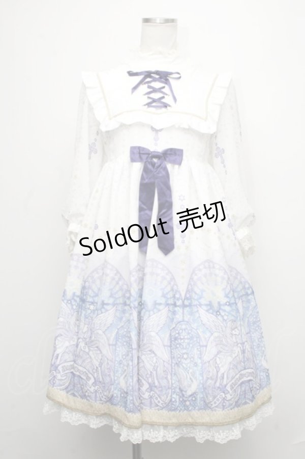 画像1: Angelic Pretty / Luminous Sanctuaryワンピース  白 S-24-12-23-073-AP-OP-AS-ZS (1)