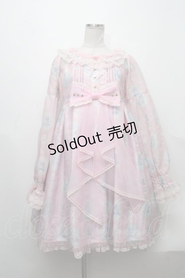 画像1: Angelic Pretty / Milky Crossワンピース  ピンク S-24-12-29-055-AP-OP-AS-ZS (1)