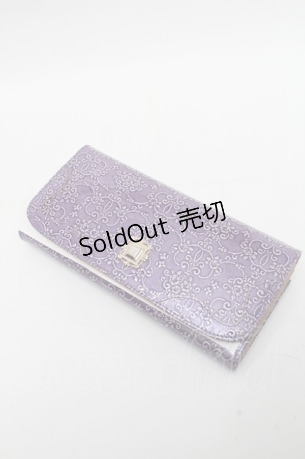 画像1: ANNA SUI / 長財布  紫 S-24-12-29-003-PU-ZA-AS-ZS (1)