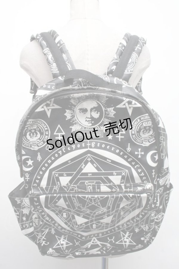 画像1: KILL STAR / OCCULT BACKPACK  黒 S-25-01-09-025-SL-BG-HR-ZS (1)