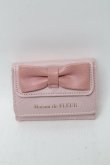 画像1: Maison de FLEUR / RIBBON CARD CASE BOOK  ピンク S-25-01-17-001-LO-JA-HR-ZS (1)