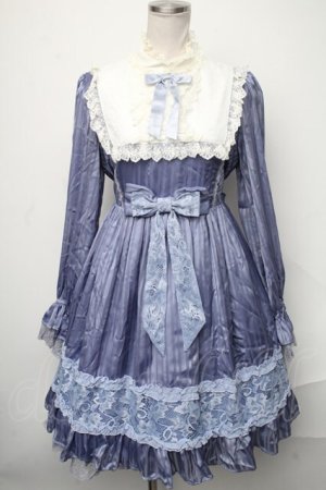 画像: Angelic Pretty / イノセントLadyワンピース  ブルー S-25-01-17-061-AP-OP-AS-ZS