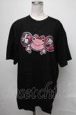 画像1: NieR Clothing / プリントTシャツ  黒 S-25-01-23-046-PU-TO-AS-ZS (1)