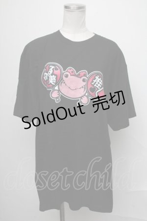 画像: NieR Clothing / プリントTシャツ  黒 S-25-01-23-047-PU-TO-AS-ZS