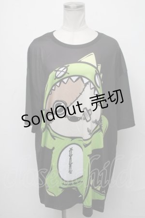 画像: NieR Clothing / ミケTシャツ  黒 S-25-01-25-023-PU-TS-AS-ZS