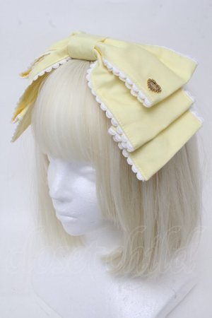 画像: Angelic Pretty / Dollyヒロインリボンコーム  イエロー S-25-01-28-012-AP-AC-AS-ZS