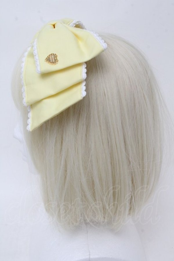 画像2: Angelic Pretty / Dollyヒロインリボンコーム  イエロー S-25-01-28-012-AP-AC-AS-ZS (2)