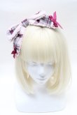 画像2: Angelic Pretty / Heartfulチェックカチューシャ  ピンク S-25-03-13-009-AP-AC-AS-ZS (2)