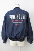 画像2: PINK HOUSE / COATデニムブルゾン  ブルー T-24-03-01-020-LO-CO-AS-ZT103 (2)