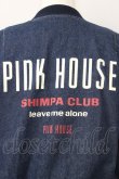 画像3: PINK HOUSE / COATデニムブルゾン  ブルー T-24-03-01-020-LO-CO-AS-ZT103 (3)