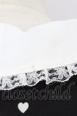 画像3: mille fille closet by LODISPOTTO / ハートワンピース  黒ｘ白 T-24-06-06-017-LO-OP-SZ-ZT034 (3)