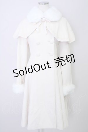 画像: Mary Magdalene / COAT ケープ付きミディコート  オフ T-24-11-13-016-CL-CO-UT-ZT