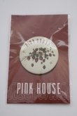 画像1: PINK HOUSE / G バッジ  白 T-24-11-27-007-LO-ZA-SA-ZT (1)