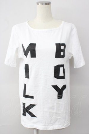 画像: MILKBOY / BIGLOGO TEE  ホワイト T-25-01-15-035-MB-TS-SA-ZT