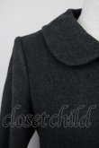 画像3: Jane Marple / COAT ソフトメルトンのゴアードコート  グレー T-25-02-01-018-JM-CO-AS-ZT-C032 (3)