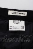 画像5: L'EST ROSE / プリーツ風スカート  黒 T-25-02-06-032-LO-SK-SA-ZT (5)