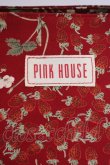 画像5: PINK HOUSE / イチゴブーケファスナー付きバッグ  レッド T-25-02-06-045-LO-BG-SA-ZT (5)