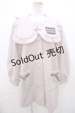 画像: Jamie エーエヌケー / COATパッチワークセーラーコート M ピンク Y-23-10-31-048-LO-CO-SZ-ZT-C002