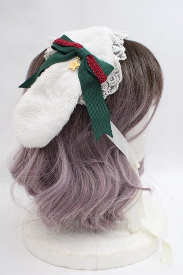 Angelic Pretty / ロップイヤーbunnyヘッドドレス/原宿店限定 白 