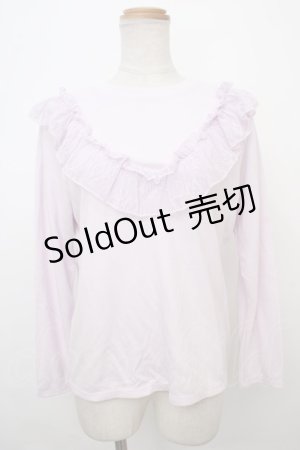 画像: MILK / レースハイネックトップス  ラベンダー Y-24-02-04-120-ML-TO-SZ-ZT100