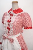 画像3: Angelic Pretty /Stripe Girly Cafe Set  赤 Y-24-05-13-096-AP-OP-AS-ZY (3)