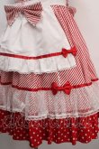 画像4: Angelic Pretty /Stripe Girly Cafe Set  赤 Y-24-05-13-096-AP-OP-AS-ZY (4)