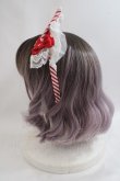 画像6: Angelic Pretty /Stripe Girly Cafe Set  赤 Y-24-05-13-096-AP-OP-AS-ZY (6)