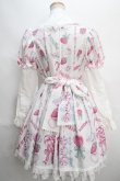 画像2: Angelic Pretty / Candy Ornamentワンピース  シロ Y-24-05-20-108-AP-OP-SZ-ZY (2)