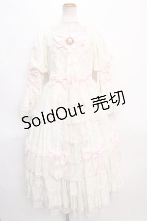 画像: Angelic Pretty / PrincessメリロットDress  アイボリー Y-24-06-08-099-AP-OP-SZ-ZY