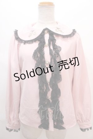 画像: Swankiss / DB teddy collar B/L F ピンク Y-24-06-14-027-CA-BL-SZ-ZS