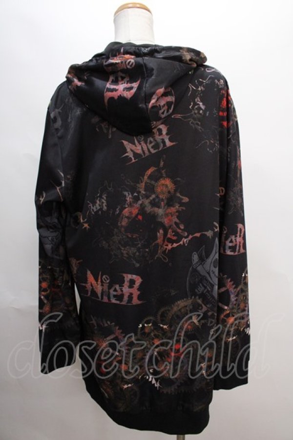 画像2: NieR Clothing / LONG LENGTH ZIP OUTER F 黒 Y-24-06-17-100-PU-TO-SZ-ZY (2)