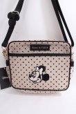 画像1: Maison de FLEUR / Minnie Mouse/ドットメッシュショルダー F ベージュ Y-24-06-27-050-LO-ZA-AS-ZY (1)