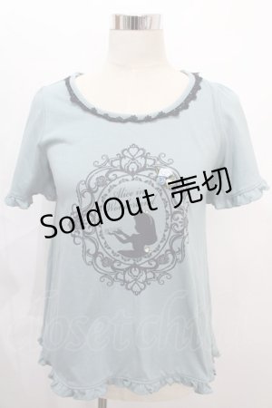 画像: axes femme / アリスpt Tシャツ M サックス Y-24-08-07-034-AX-TS-SZ-ZY