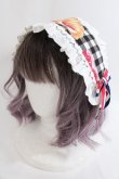 画像1: Angelic Pretty / いちごBread Bakeryヘッドドレス  クロ Y-24-08-10-039-AP-AC-SZ-ZY (1)