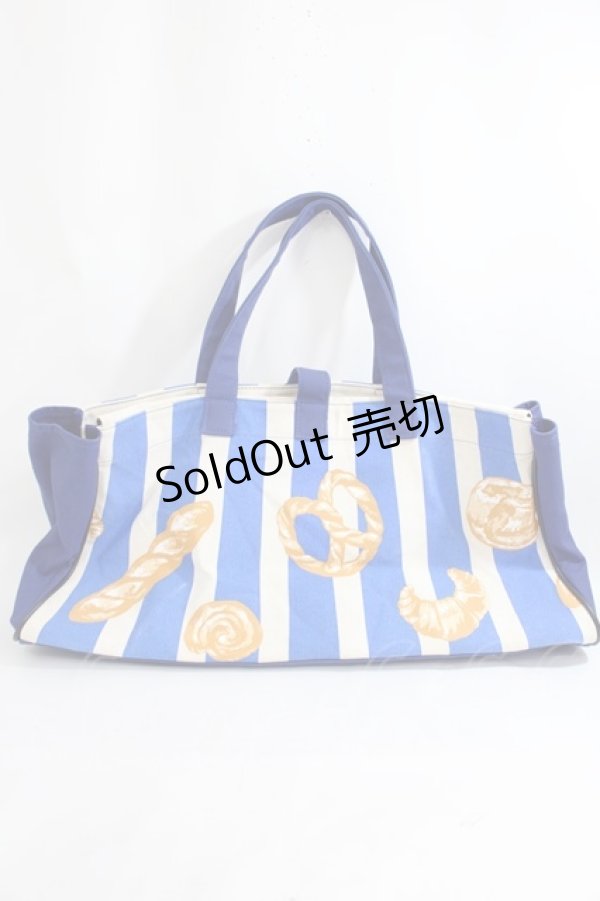 画像2: MILK / Big Bread Bag  ブルー Y-24-08-18-096-ML-BG-SZ-ZY (2)