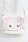 画像1: BABY,THE STARS SHINE BRIGHT / うさくみゃちゃんショルダーBag  ホワイト Y-24-08-18-107-BA-BG-SZ-ZY (1)