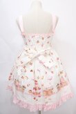 画像2: Angelic Pretty / お菓子の国ジャンパースカート - シロ Y-24-08-22-056-AP-OP-SZ-ZY (2)